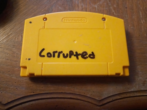 corrupted